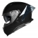Capacete Moto Norisk Strada 2 Evoque St Monocolor Preto C/ Óculos Interno Masculino Feminino