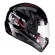 Capacete Moto Fechado Fly F-9 F9 City Masculino Feminino Preto Rosa Vermelho C/ Selo Inmetro Lançamento - Vermelho