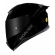 Capacete Norisk Razor Black Edition Preto Brilho C/ Aerofólio + Viseira Fumê Masculino Feminino