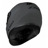 Capacete Moto Ls2 Ff358 Classic Monocolor Nardo Grey Cinza Brilho Esportivo Masculino Feminino