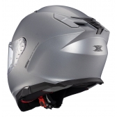 Capacete Moto Texx Kaiman Solid Fosco C/ Óculos Sol Interno E Narigueira Lançamento - Cinza Fosco