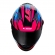 Capacete Moto LS2 FF358 Classic Pro Airline Draze Roxo Rosa Azul C/ Spoiler Masculino Feminino
