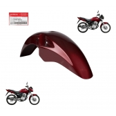 Paralama Dianteiro Moto Titan Fan 150 Vermelho Metálico Vinho 2011 2012 Original Honda 61100kvs600ZJ