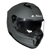 Capacete Moto Fechado Ls2 Ff808 Stream 2 Monocolor Cinza Concrete Esportivo C/ Óculos Interno
