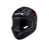 Capacete Moto Bieffe b12 B-12 Evolve Grafite Vermelho Esportivo C/ Aerofólio Lançamento