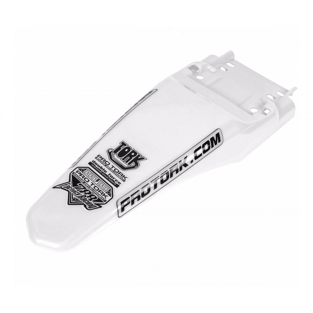 Paralama Traseiro Universal Mx2 Motocross Trilha Off Road Pro Tork - Branco