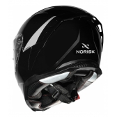 Capacete Moto Norisk Strada 2 Evoque St Monocolor Preto C/ Óculos Interno Masculino Feminino