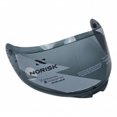 Viseira Fume Capacete Norisk Flow Com Tratamento Anti Risco Fumê Original