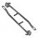 Alça Traseira Lateral Moto Honda Cb 400 Cb400 1981 1982 1983 1984 1985 1986 1987 Cromada Pro Tork
