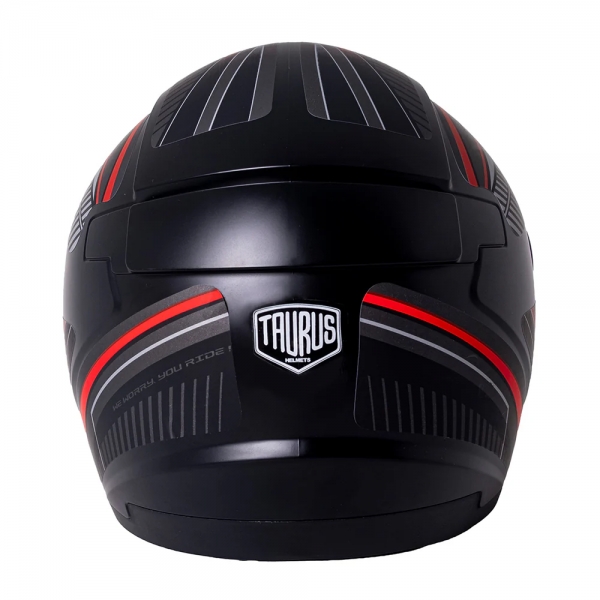 Capacete Moto Taurus San Marino Th7 Trama Modelo Novo Masculino Feminino C/ Selo Inmetro - Preto Fosco