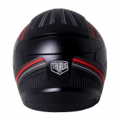 Capacete Moto Taurus San Marino Th7 Trama Modelo Novo Masculino Feminino C/ Selo Inmetro - Preto Fosco