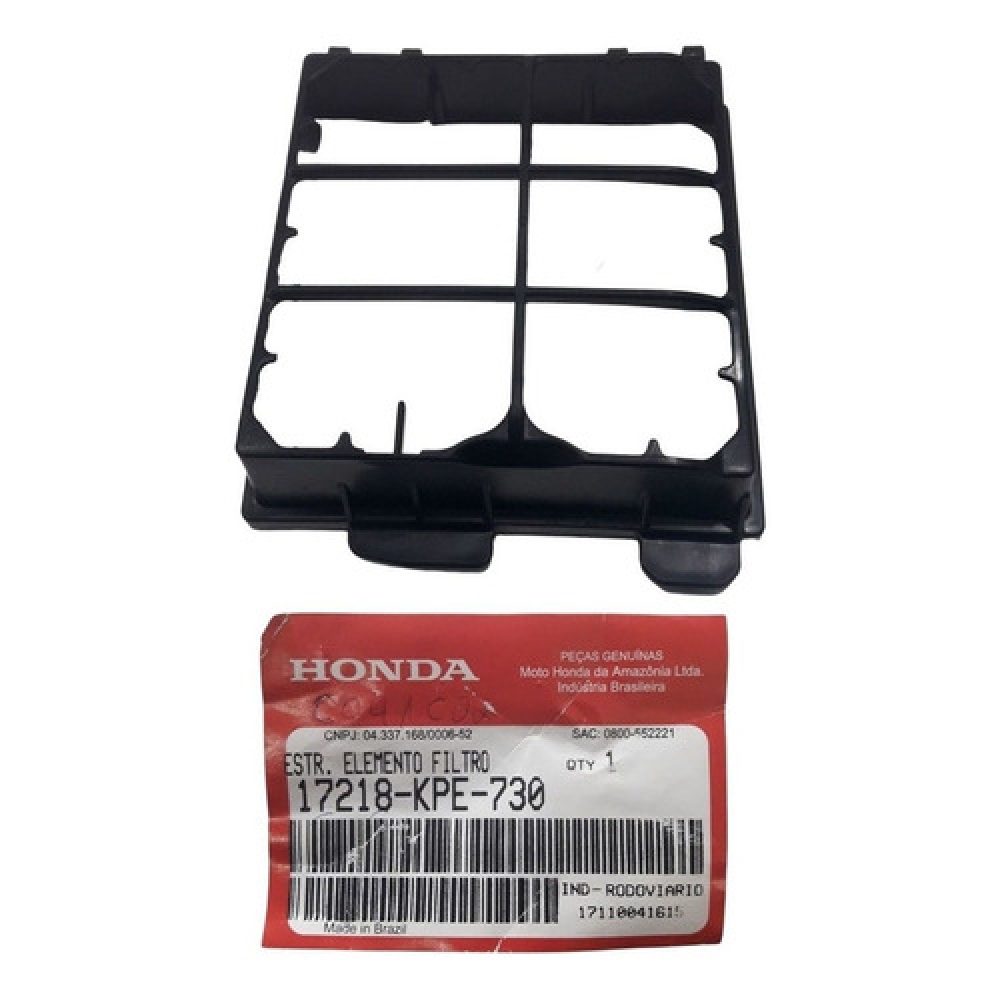 Grade Porta Filtro De Ar Moto Xr 250 Tornado Até 2008 Original Honda