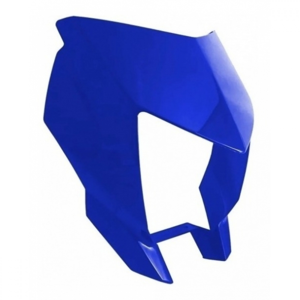 Carenagem Capa Mascara Frontal Do Farol Moto Xtz 250 Lander Azul Até 2018 Modelo Original