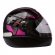 Capacete Moto Feminino Taurus San Marino Formula 1R Neo Preto Fosco Rosa Lançamento C/ Selo Inmetro - Preto