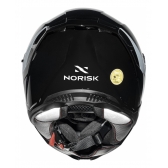 Capacete Moto Norisk Strada 2 Evoque St Monocolor Preto C/ Óculos Interno Masculino Feminino