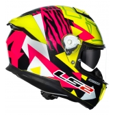 Capacete Ls2 Ff808 Stream 2 Moto Gp 54 Piloto Tiger Aldeguer C/ Óculos Interno